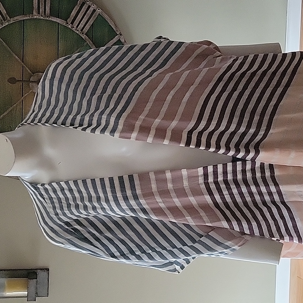Loft Striped Kimono - Picture 3 of 10
